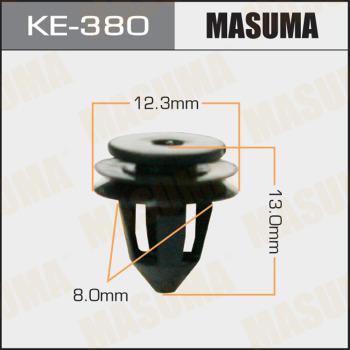 MASUMA KE-380 - Зажим, молдинг / захисна накладка autocars.com.ua
