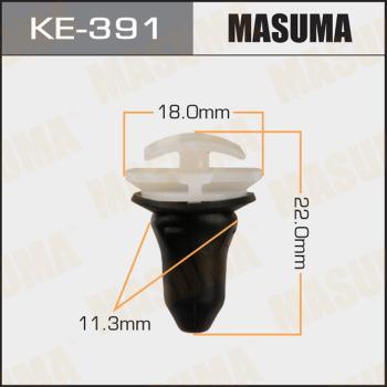 MASUMA KE-391 - Зажим, молдинг / защитная накладка avtokuzovplus.com.ua