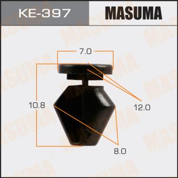 MASUMA KE-397 - Зажим, молдинг / защитная накладка avtokuzovplus.com.ua