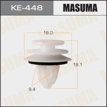 MASUMA KE-448 - Зажим, молдинг / защитная накладка avtokuzovplus.com.ua