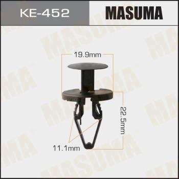 MASUMA KE-452 - Зажим, молдинг / защитная накладка avtokuzovplus.com.ua