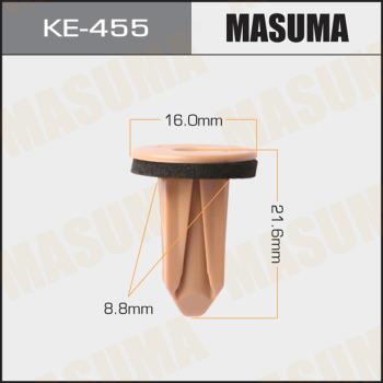 MASUMA KE-455 - Зажим, молдинг / защитная накладка avtokuzovplus.com.ua