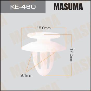 MASUMA KE-460 - Зажим, молдинг / защитная накладка avtokuzovplus.com.ua
