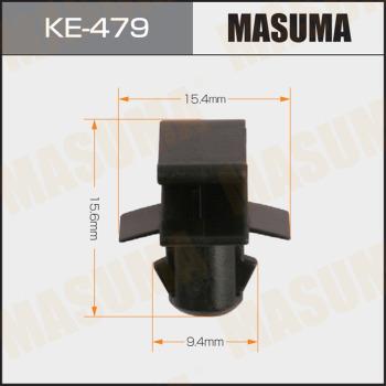 MASUMA KE-479 - Зажим, молдинг / захисна накладка autocars.com.ua