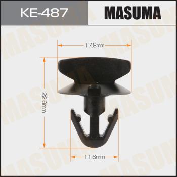 MASUMA KE-487 - Зажим, молдинг / захисна накладка autocars.com.ua