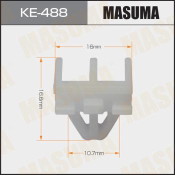 MASUMA KE-488 - Зажим, молдинг / захисна накладка autocars.com.ua