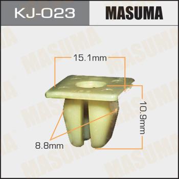 MASUMA KJ-023 - Зажим, молдинг / защитная накладка avtokuzovplus.com.ua