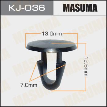 MASUMA KJ-036 - Зажим, молдинг / защитная накладка avtokuzovplus.com.ua