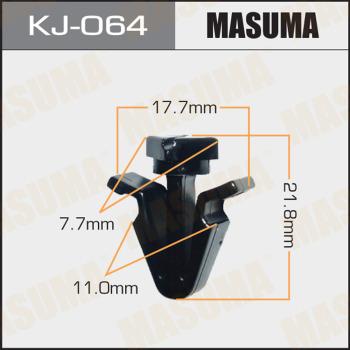 MASUMA KJ-064 - Зажим, молдинг / защитная накладка avtokuzovplus.com.ua