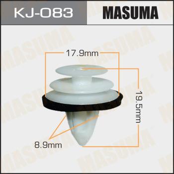 MASUMA KJ-083 - Зажим, молдинг / защитная накладка avtokuzovplus.com.ua