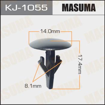 MASUMA KJ-1055 - Зажим, молдинг / защитная накладка avtokuzovplus.com.ua