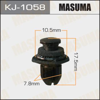 MASUMA KJ-1058 - Зажим, молдинг / захисна накладка autocars.com.ua