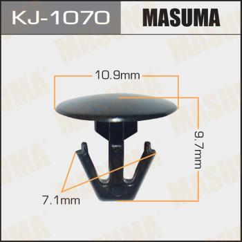 MASUMA KJ-1070 - Зажим, молдинг / захисна накладка autocars.com.ua
