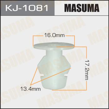 MASUMA KJ-1081 - Зажим, молдинг / защитная накладка avtokuzovplus.com.ua