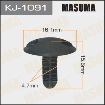MASUMA KJ-1091 - Зажим, молдинг / защитная накладка avtokuzovplus.com.ua