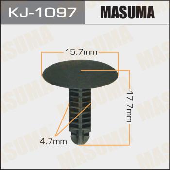 MASUMA KJ-1097 - Зажим, молдинг / защитная накладка avtokuzovplus.com.ua