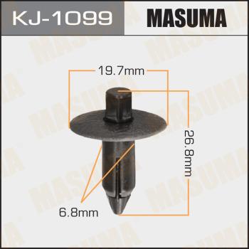 MASUMA KJ-1099 - Зажим, молдинг / захисна накладка autocars.com.ua