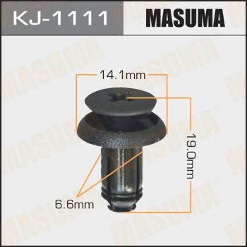 MASUMA KJ-1111 - Зажим, молдинг / захисна накладка autocars.com.ua