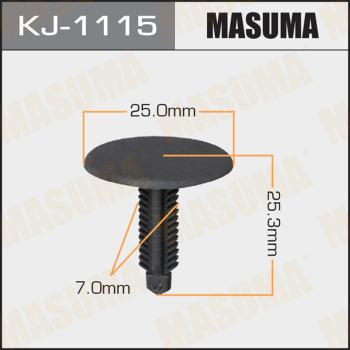 MASUMA KJ-1115 - Зажим, молдинг / защитная накладка avtokuzovplus.com.ua