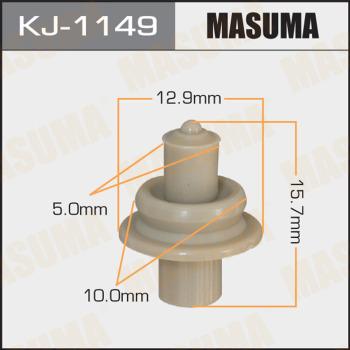 MASUMA KJ-1149 - Зажим, молдинг / захисна накладка autocars.com.ua