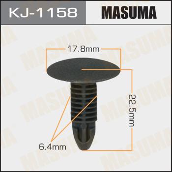 MASUMA KJ-1158 - Зажим, молдинг / защитная накладка avtokuzovplus.com.ua