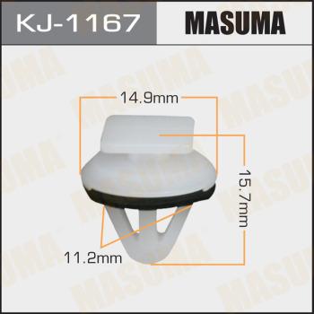 MASUMA KJ-1167 - Зажим, молдинг / защитная накладка avtokuzovplus.com.ua