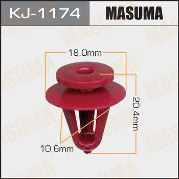 MASUMA KJ-1174 - Зажим, молдинг / защитная накладка avtokuzovplus.com.ua