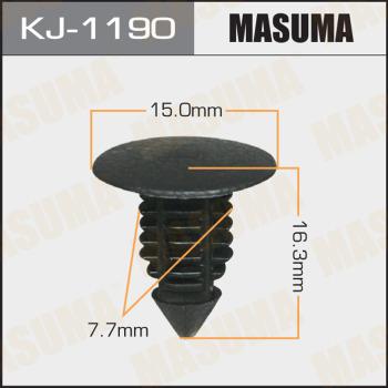 MASUMA KJ-1190 - Зажим, молдинг / защитная накладка avtokuzovplus.com.ua