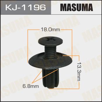 MASUMA KJ-1196 - Зажим, молдинг / захисна накладка autocars.com.ua