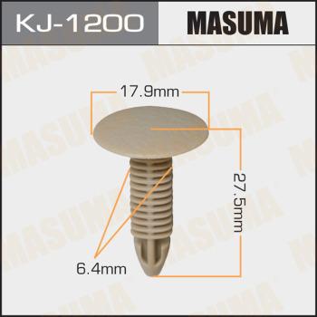 MASUMA KJ-1200 - Зажим, молдинг / захисна накладка autocars.com.ua