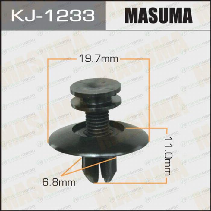 MASUMA KJ1233 - Ремкомплект, шворінь поворотного кулака autocars.com.ua