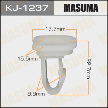 MASUMA KJ-1237 - Зажим, молдинг / захисна накладка autocars.com.ua