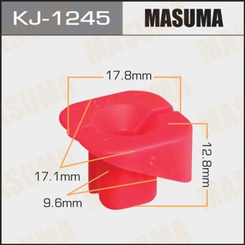 MASUMA KJ-1245 - Зажим, молдинг / захисна накладка autocars.com.ua
