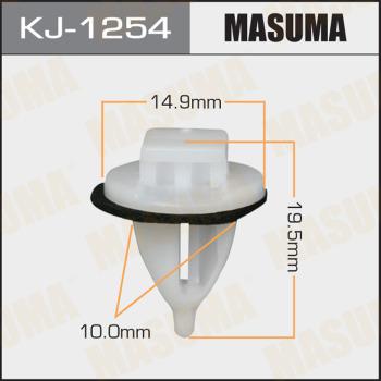 MASUMA KJ-1254 - Клипса кратно 10 KJ1254 MASUMA autocars.com.ua