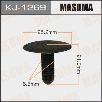 MASUMA KJ-1269 - Зажим, молдинг / захисна накладка autocars.com.ua