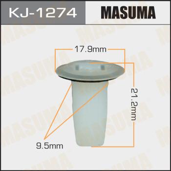 MASUMA KJ-1274 - Зажим, молдинг / защитная накладка avtokuzovplus.com.ua