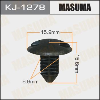 MASUMA KJ-1278 - Зажим, молдинг / защитная накладка avtokuzovplus.com.ua
