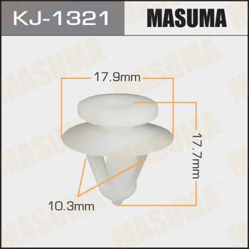 MASUMA KJ-1321 - Зажим, молдинг / захисна накладка autocars.com.ua