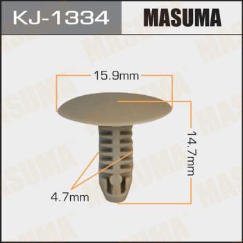 MASUMA KJ-1334 - Зажим, молдинг / захисна накладка autocars.com.ua