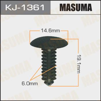 MASUMA KJ-1361 - Зажим, молдинг / захисна накладка autocars.com.ua