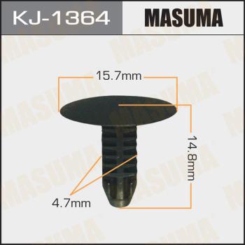 MASUMA KJ-1364 - Зажим, молдинг / защитная накладка avtokuzovplus.com.ua