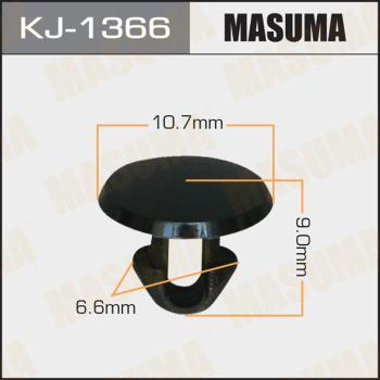 MASUMA KJ-1366 - Зажим, молдинг / захисна накладка autocars.com.ua