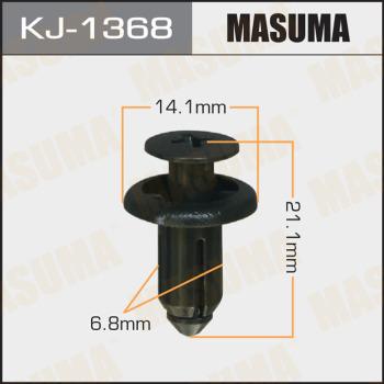 MASUMA KJ-1368 - Зажим, молдинг / защитная накладка avtokuzovplus.com.ua