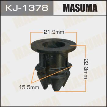 MASUMA KJ-1378 - Зажим, молдинг / захисна накладка autocars.com.ua