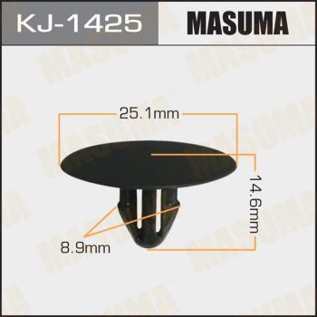 MASUMA KJ-1425 - Зажим, молдинг / защитная накладка avtokuzovplus.com.ua