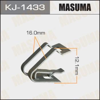 MASUMA KJ-1433 - Зажим, молдинг / захисна накладка autocars.com.ua