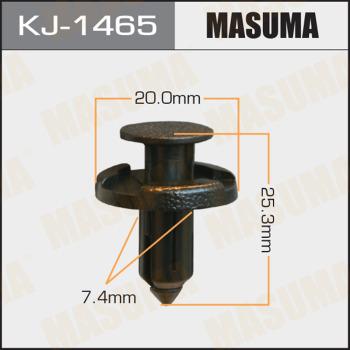 MASUMA KJ-1465 - Зажим, молдинг / защитная накладка avtokuzovplus.com.ua