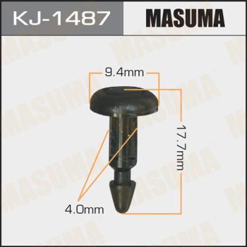 MASUMA KJ-1487 - Зажим, молдинг / захисна накладка autocars.com.ua