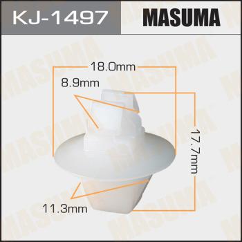 MASUMA KJ-1497 - Зажим, молдинг / защитная накладка avtokuzovplus.com.ua