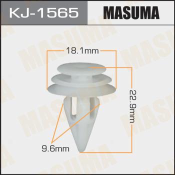 MASUMA KJ-1565 - Зажим, молдинг / защитная накладка avtokuzovplus.com.ua